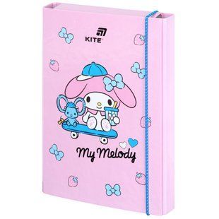Папка для тетрадей B5 KITE мод 210 плотный картон на резинке My Melody HK26-210-2