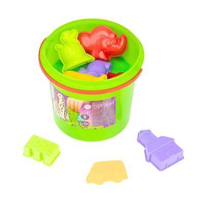Кинетический песок DankoToys KidSand банка 1000 гр. KS-01-01
