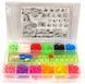 Набор для плетения резинками Rainbow Loom 2200шт. + станок +аксессуары PJ-26