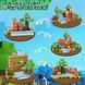 Конструктор 3D магнітний Magnetic Cube Minecraft майнкрафт, кор. 20*12*5см, 100 дет 2*2см 6002