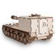 Деревянная сборная механическая 3D модель EVA Eco-Wood-Art TANK SAU-212 with glue 000068