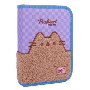 Пенал 1М Yes HP-03 Pusheen Playful з 1 отворотом б/н 533661