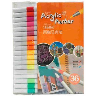Маркер акриловий Acrylic Marker набір 36шт 2846/1665-36/912-36/1102-36