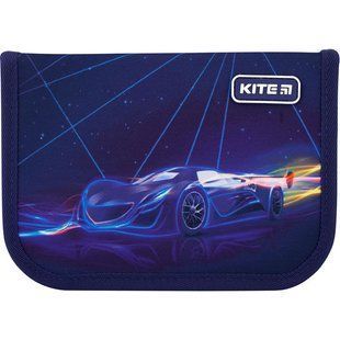 Пенал 1М Kite мод 621 Futuristic б/н K20-621-2