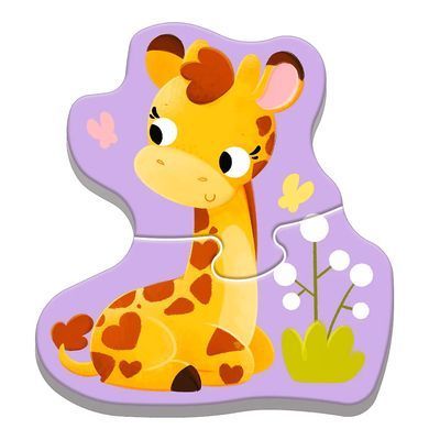 Пазлы Trefl 4в1 Baby classic 36135 Детеныши животных