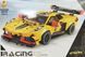 Конструктор 3D Blocks Brick Panlos Challenger car Corvette C8R, кор. 35,5*23,5*6см, 344 дет. 666019