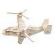 Деревянная сборная 3D модель WoodCraft Вертолет-2 (36*50*14см) XA-G027H