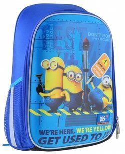 Ранець каркасний 1 Вересня YES 557714 Minions H-27 36*25*13см + ПОДАРОК ТМ YES