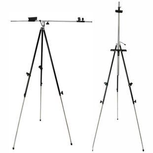 Мольберт тренога D.K. Art-Craft 92*92*203см, h полотна до 78см, с сумкой (Черный) 15131