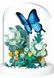 Конструктор 3D у колбі Flower Butterfly 6,8*8,5см, 130 дет №2540