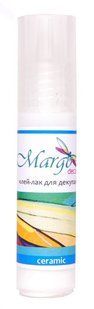 Клей-лак для декупажу по склу та кераміці Margo Ceramic 20мл 005041
