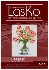 Набір для вишивання LasKo K048 Тюльпани