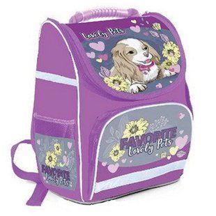 Ранець каркасний Willy WL-869 Lovely Dog ортопедичний 34*22*15см