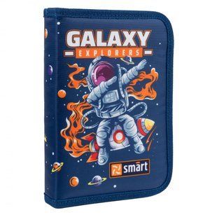 Пенал 1 отделение с 1 отворотом 1 Вересня Smart HP-03 Galaxy 533291