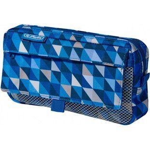 Косметичка-пенал Herlitz 50022052 Pockets Cubes Blue