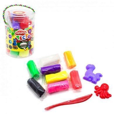 Маса для ліплення DankoToys MasterDo 8кол по 23гр + аксесуари TMD-01-07