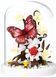 Конструктор 3D у колбі Flower Butterfly 6,8*8,5см, 126 дет №2541