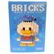 Конструктор 3D Blocks Bricks DMXC Мультяшки, кор. 11,5*8*4см, 180 дет С-1007