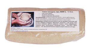 Глина гончарна 1кг МФФ-1