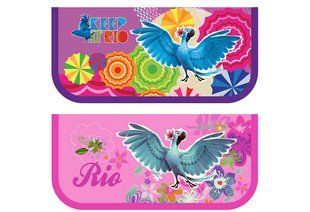 Пенал 1 отделение на молнии без отворотов Cool For School Rio RI00357