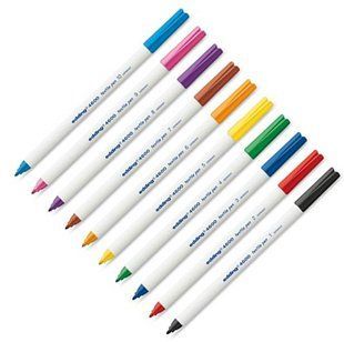Маркер перманентный EDDING e-4600 Textile 1мм, Жёлтый
