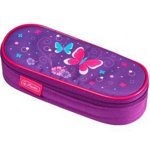 Косметичка-пенал Herlitz 50021161 Case Flap Butterfly