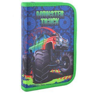 Пенал 1М 1 Вересня Yes Smart Monster truck з 1 отворотом б/н 531712