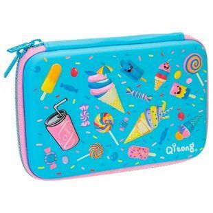 Косметичка-пенал Cool For School Qitong PU QT-5650-Blue