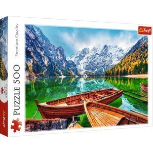 Пазли Trefl 500ел. SBB-37486 Озеро Брайес, Італія