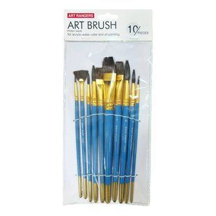 Набор кистей 10шт Art Rangers Art Brush Пони 1011