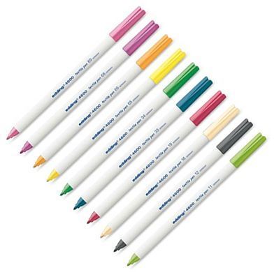 Маркер перманентный EDDING e-4600 Textile 1мм, Жёлтый