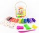 Масса для лепки DankoToys MasterDo 12цв. по 20 гр. + аксессуары TMD-01-03/06