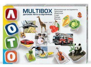 Игра детская DankoToys DT L40M Лото - MultiBox