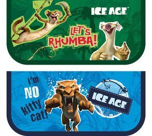 Пенал 1 отделение на молнии без отворотов Cool For School Ice Age IA09357