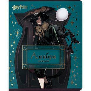 Тетрадь школьная предметная А5+ 168*203мм 48л. Kite в клетку, Harry Potter Алгебра HP25-240-3