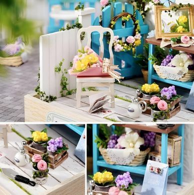 Конструктор Румбокс Кукольный домик Diy House CuteRoom QT-033 Corner of Garden Уголок сада