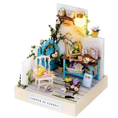 Конструктор Румбокс Кукольный домик Diy House CuteRoom QT-033 Corner of Garden Уголок сада