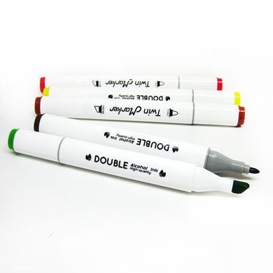 Маркер двустор. SketchMarker Josef Otten/M&S Twin для паперу набір 48шт тригранні 0228-48/2588-48 пласт. бокс