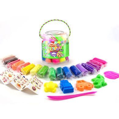 Маса для ліплення DankoToys MasterDo 18кол по 20гр + аксесуари TMD-01-02/05