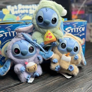 Игрушка фигурка-брелок Стич Stitch Лабубу 15см, цвет - сюрприз RMB69