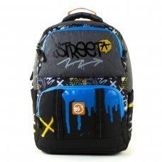 Рюкзак (ранець) м'який 1Вересня Yes 558142 Juno X Graffiti Street S-30 42*30*14см + ПОДАРОК ТМ YES