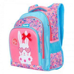 Рюкзак (ранец) школьный 1Вересня 558223 S-43 Happy bunny 39*29*16см