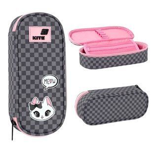 Пенал мягкий Kite мод 599 Meow K26-599-13