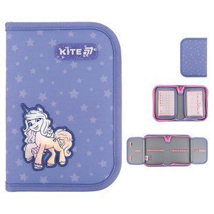 Пенал 1 отделение с 2 отворотами Kite мод 622 My Little Pony LP25-622