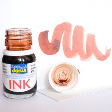 Туш Darwi INK водостійка 30мл DR-DA1500030***, Білий