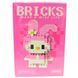 Конструктор 3D Blocks Bricks DMXC Мультяшки, кор. 11,5*8*4см, 180 дет С-1015