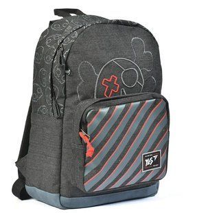 Рюкзак (ранец) школьный Yes 558276 Skull T-67 41*32*13см + ПОДАРОК ТМ YES