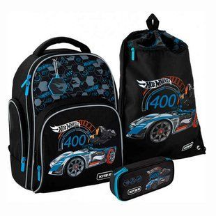 Набір рюкзак+пенал+сумка д/взуття Kite мод 706 Hot Wheels SET_HW20-706S