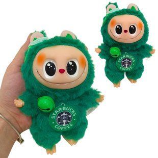 Іграшка фігурка-брелок Labubu Лабубу Кофе Limited Collection 17см ZB-1051