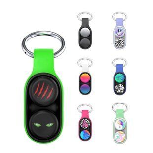 Брелок гумовий Поп-Пак антістрес з магнітом Pop Puck 6см, асорті ZW-1